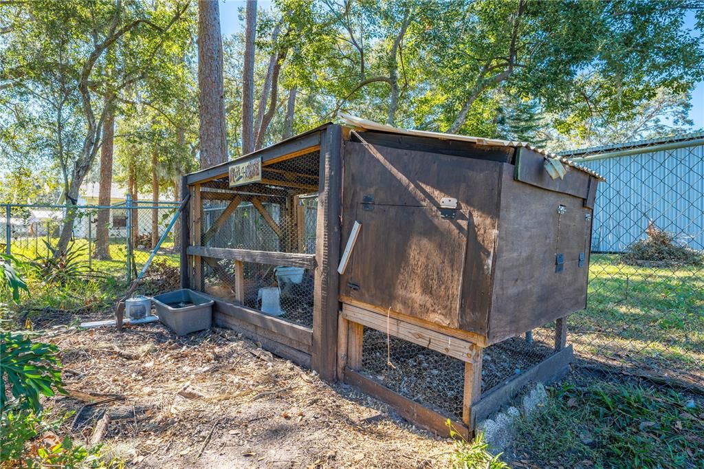 Chicken Coop Included! (Not the chickens)