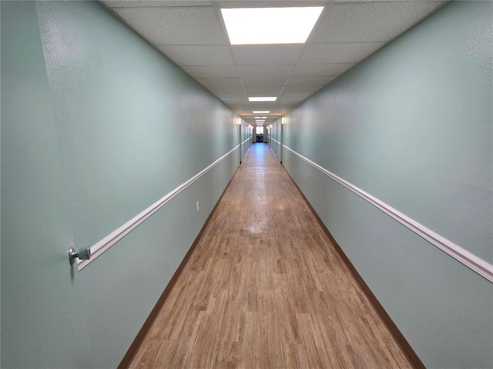 Well-lit hallways