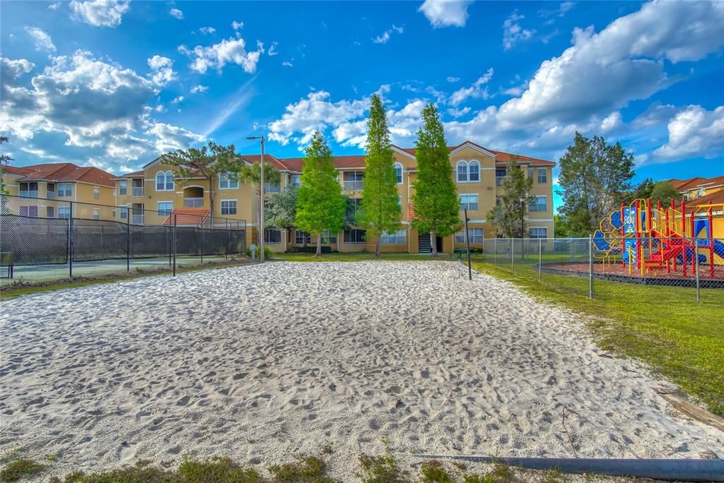 sand volleyball courts