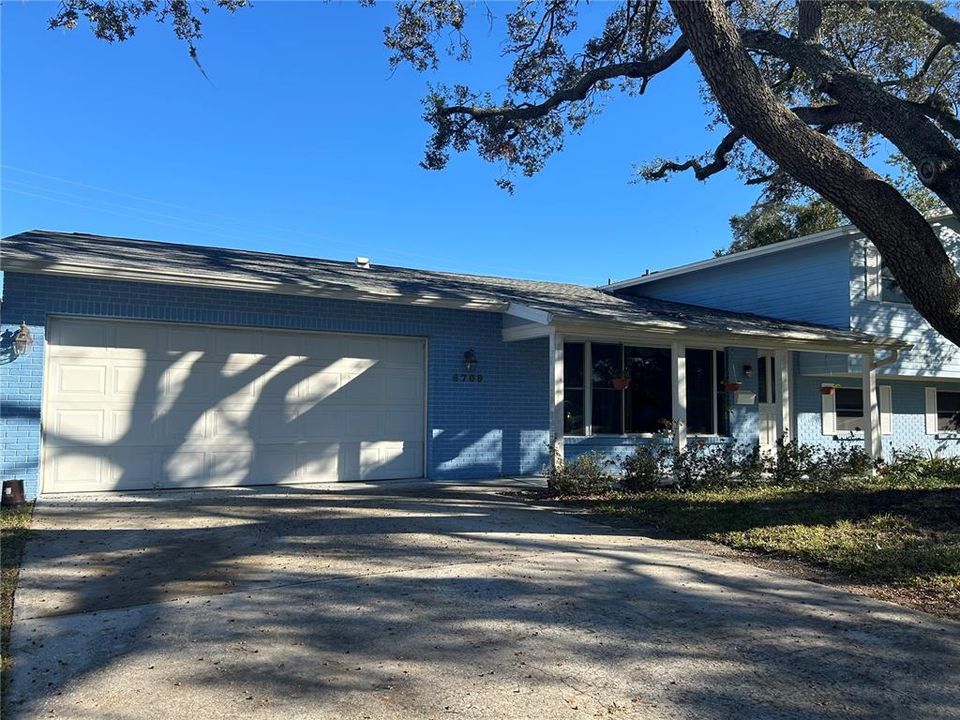 Front of House - Garage View