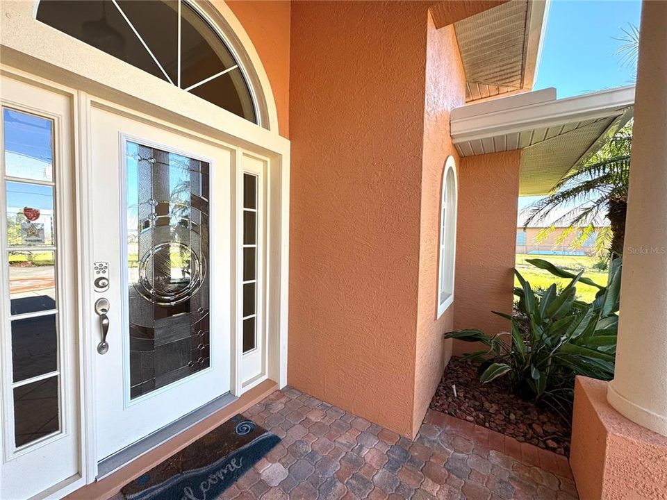 Gorgeous front door into home