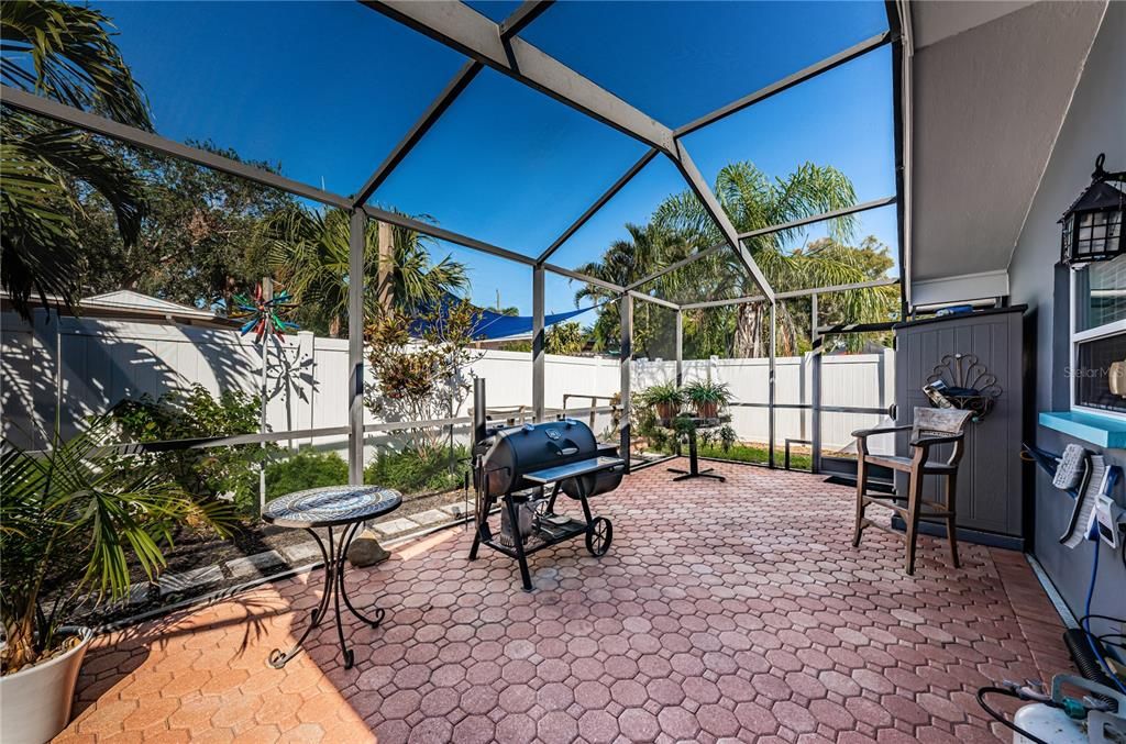 Newly Re-Screened Pool Cage