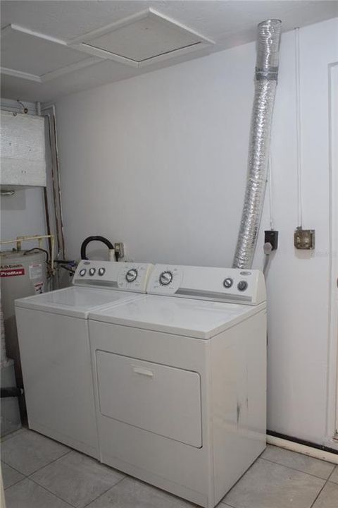 Washer and Dryer