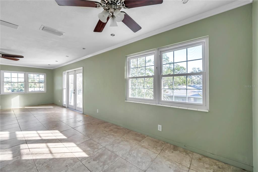 Beautiful tile floors.