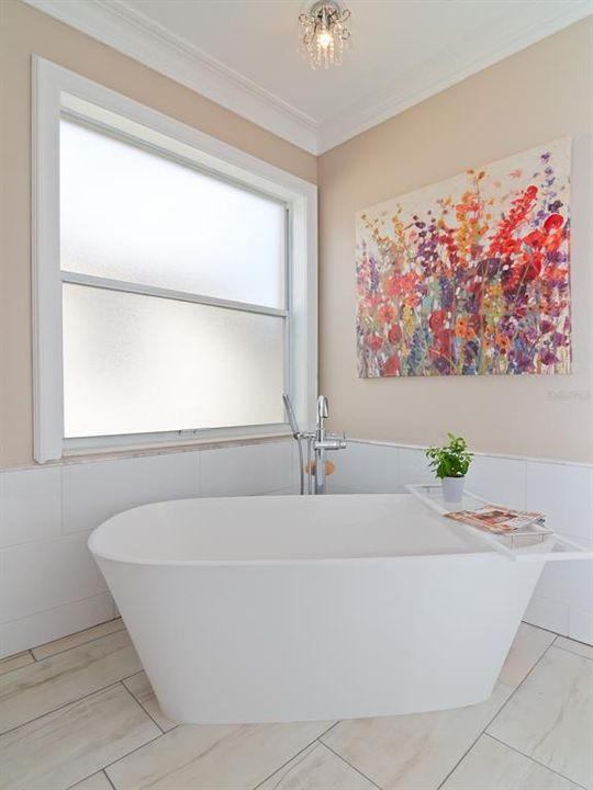 Master Bath soaking tub