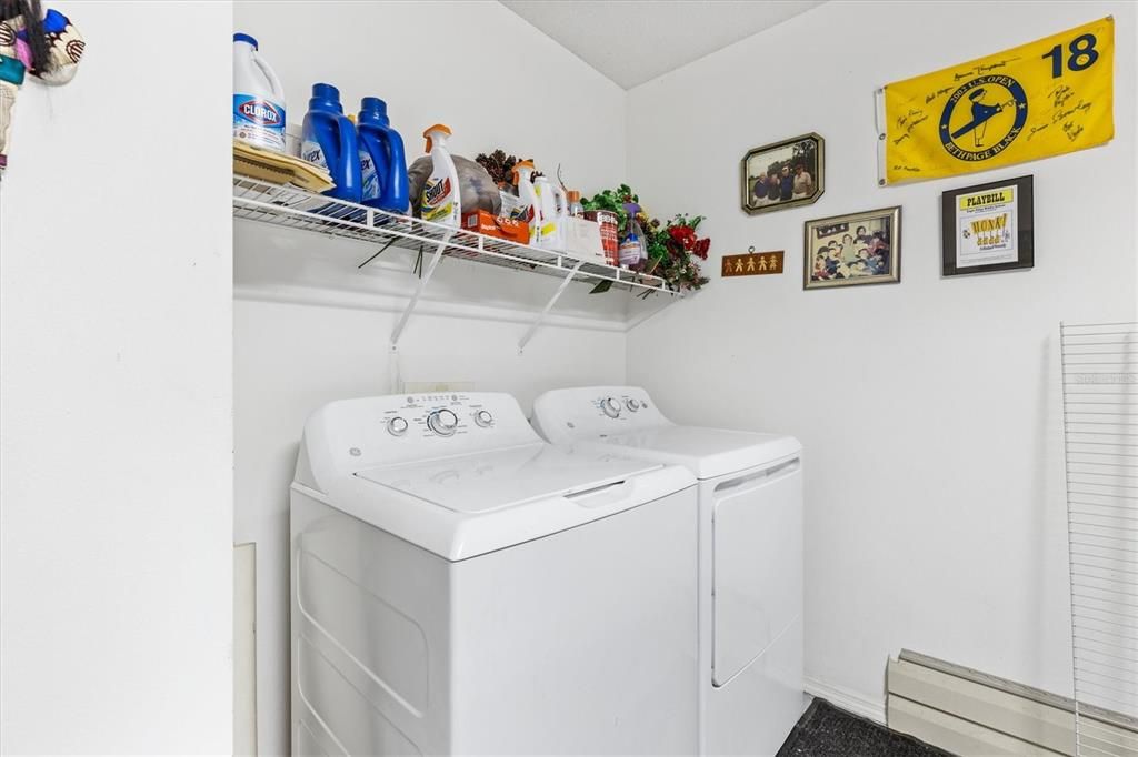 Laundry Area of Garage