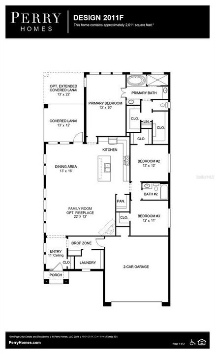 For Sale: $590,900 (3 beds, 2 baths, 2011 Square Feet)