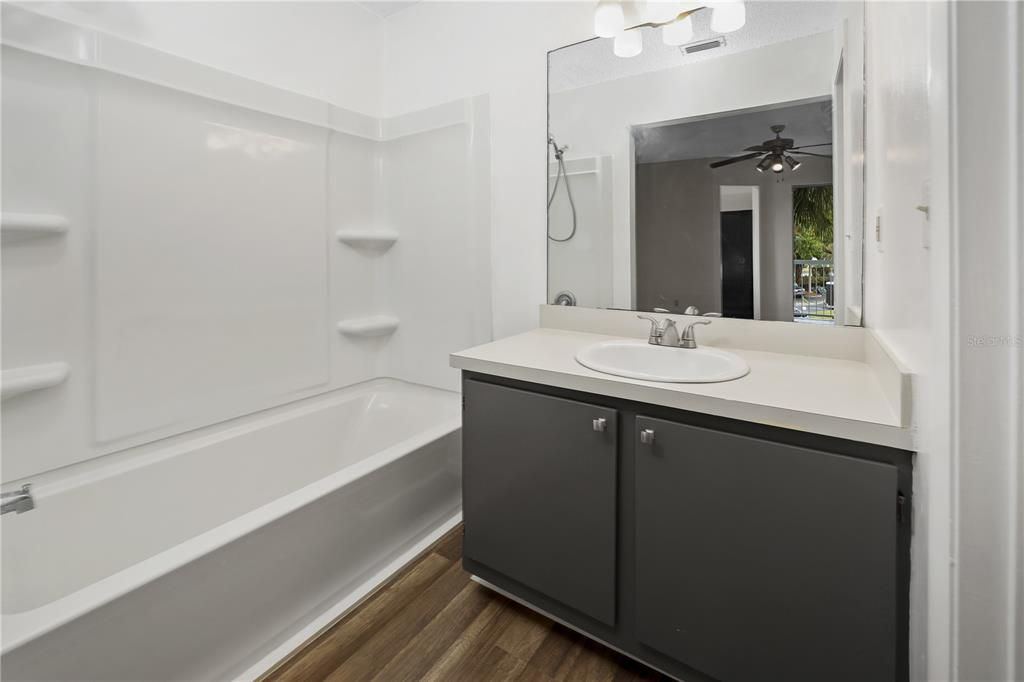 Nice Master BATH with Tub & Shower!