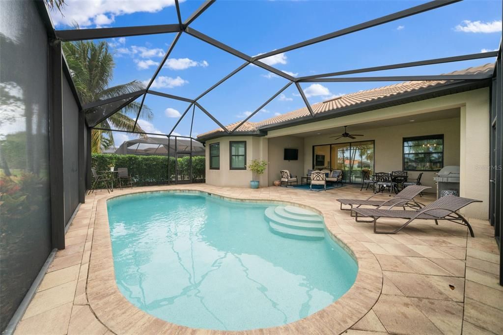 Screened Pool Area