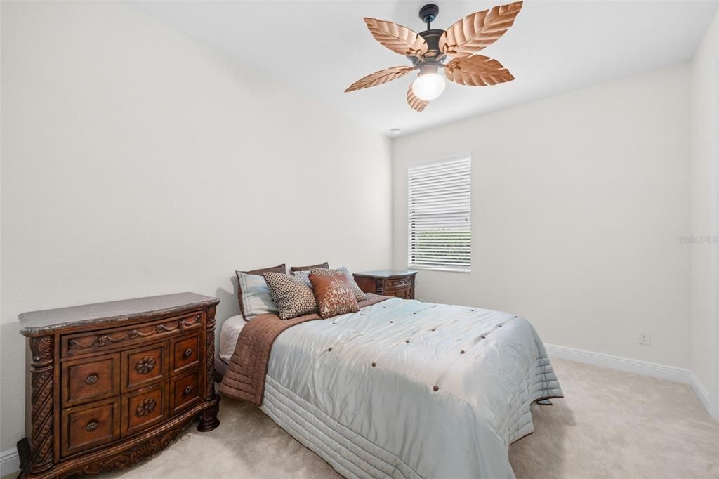 Bedroom 2 with New Carpeting