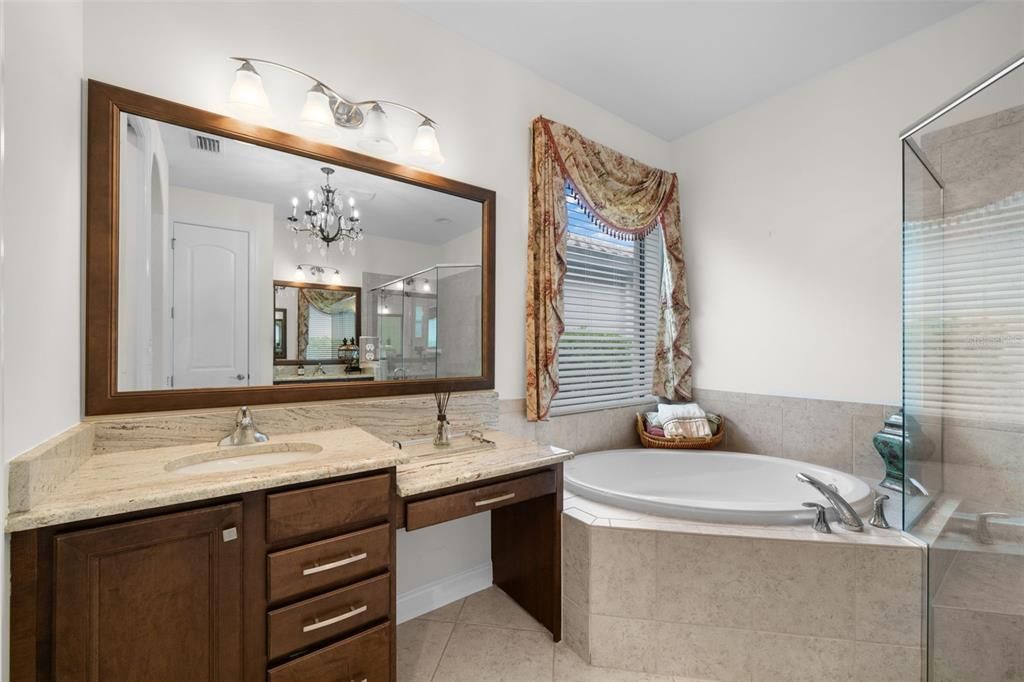 Primary Bathroom with Garden Tub