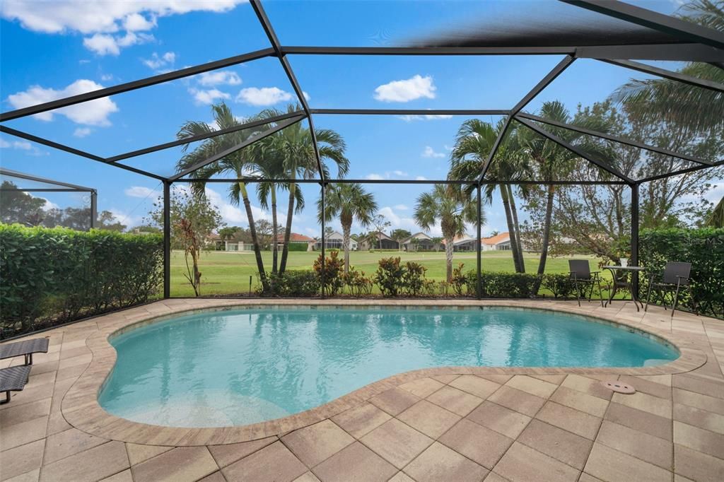 Pool Area with View of Gulf Course