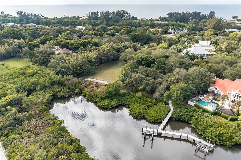 View from NE with Gulf of Mexico beyond