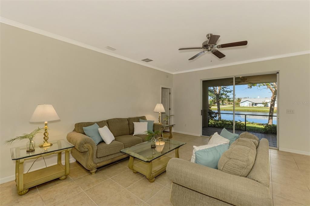 Enjoy the Beautiful Water View from the Main Living Area