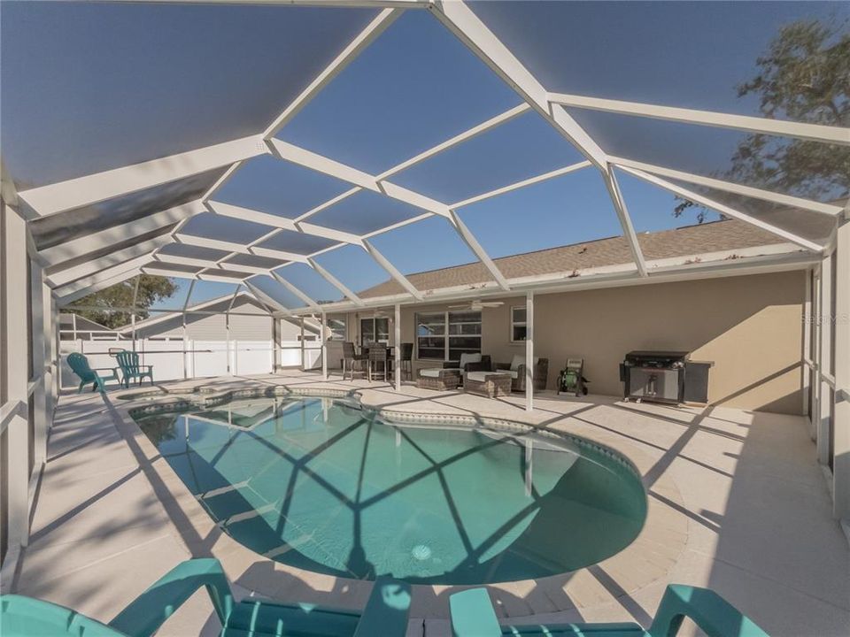 Pool patio