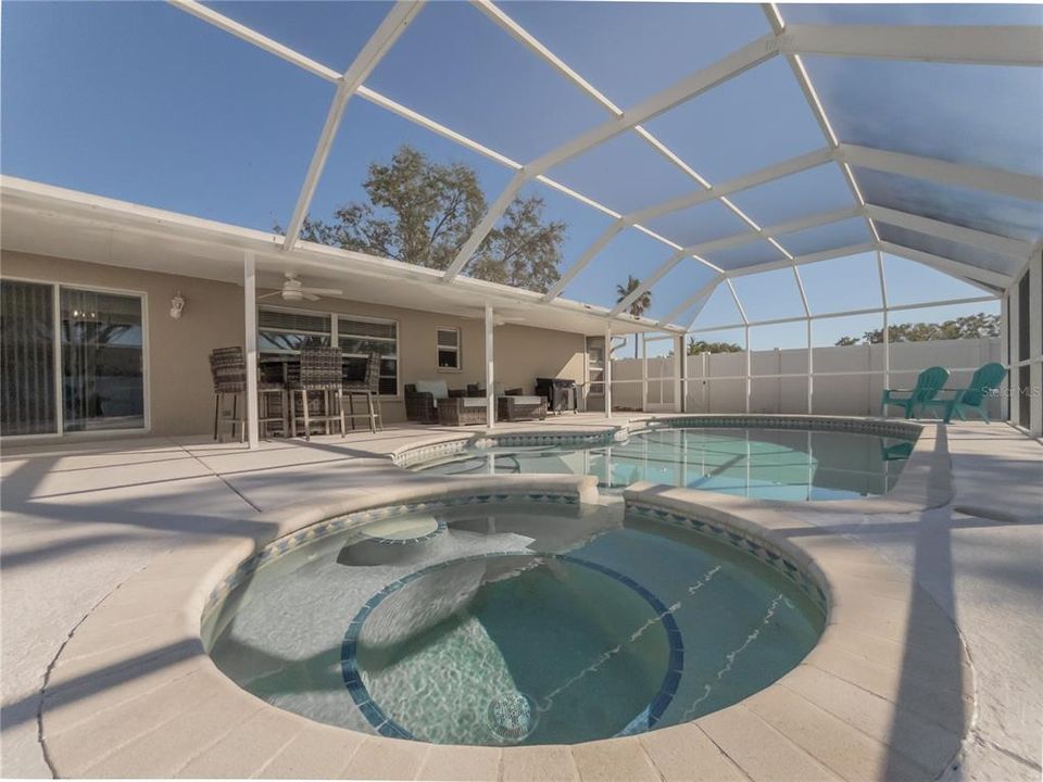 Pool patio