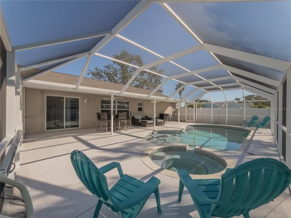 Pool patio