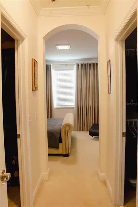 Master bedroom access