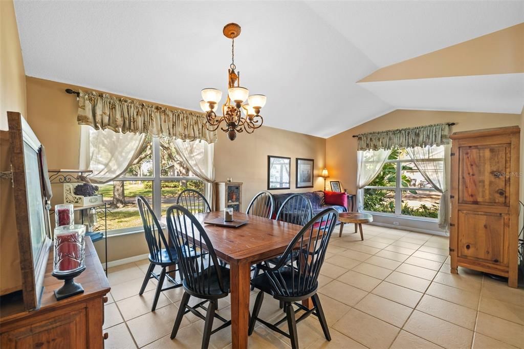 Living room/Dining room combo