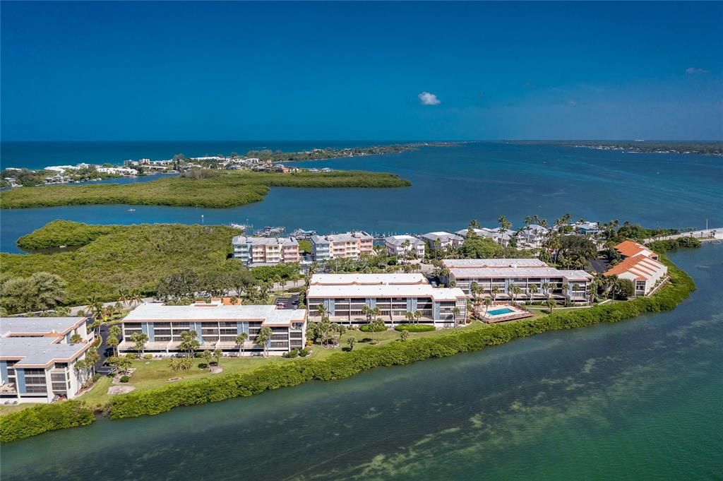 View of Sandpiper Key to the Intracoastal Waterway!