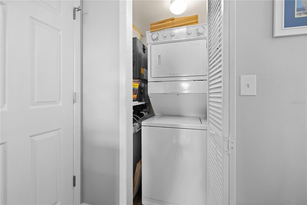 Washer & Dryer Closet