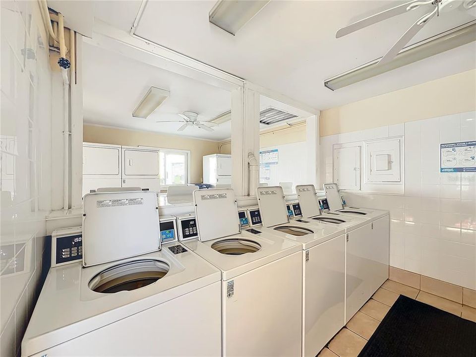 Laundry room.