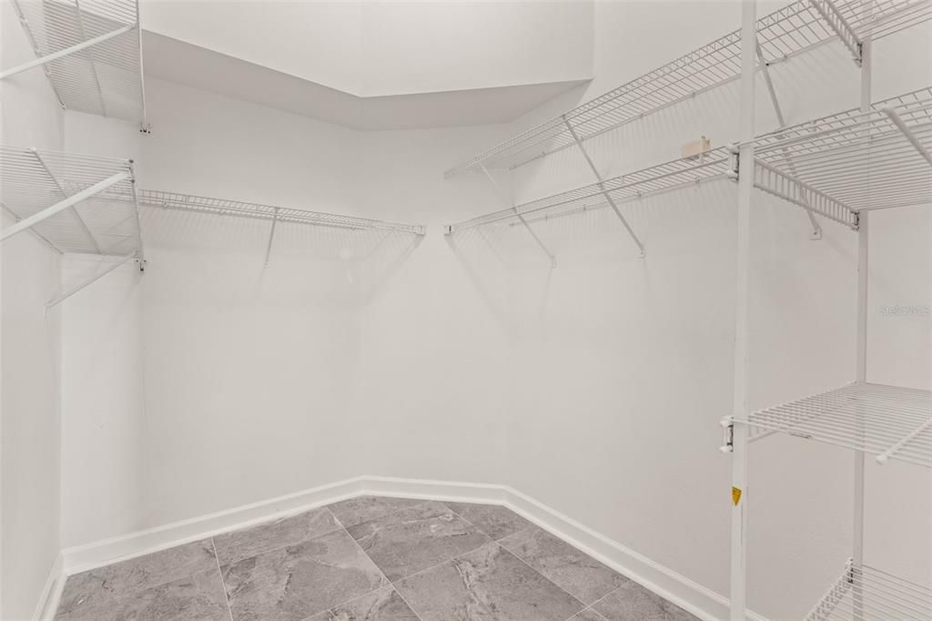 Large walk-in closet