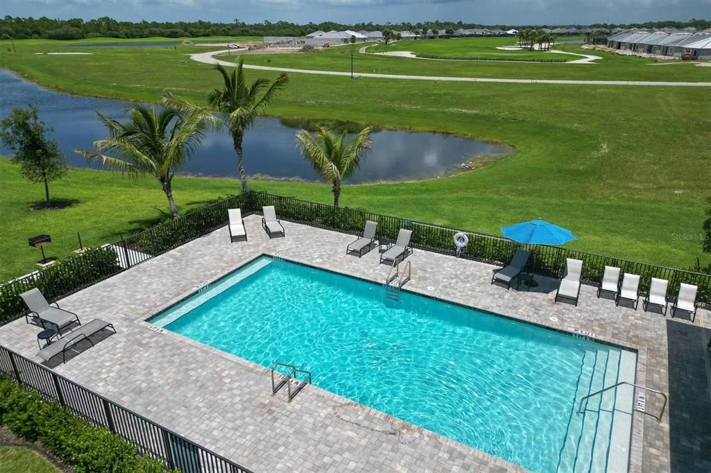 View 2 of condo pool