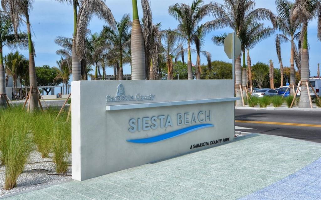 Less than 5 miles from home to world-class Siesta Beach!