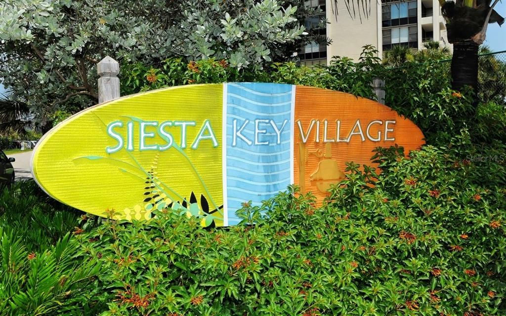 Enjoy some time in Siesta Village, less than 6 miles from home