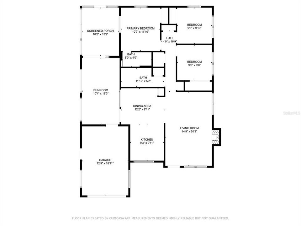 For Sale: $385,000 (3 beds, 2 baths, 1257 Square Feet)