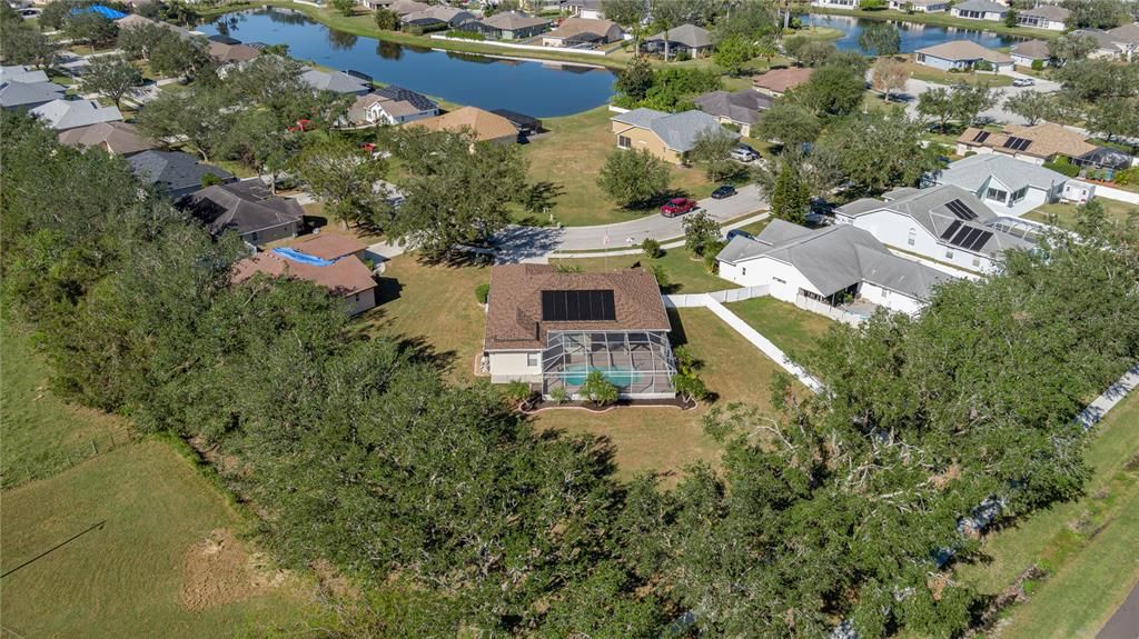 Aerial View from back