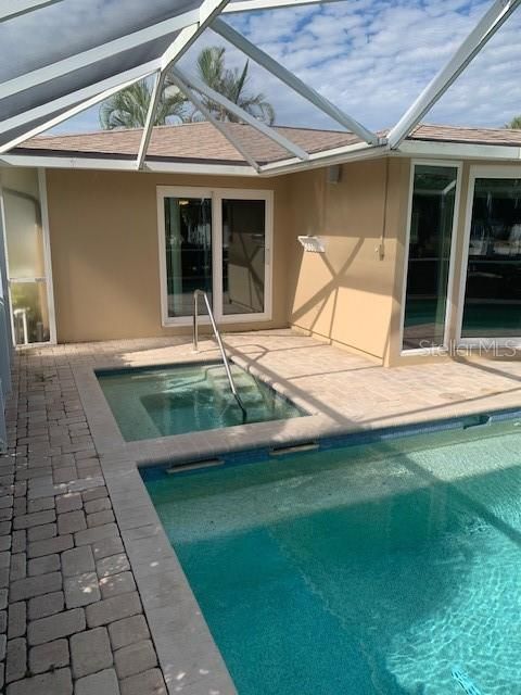 Pool and Spa off Master Bedroom