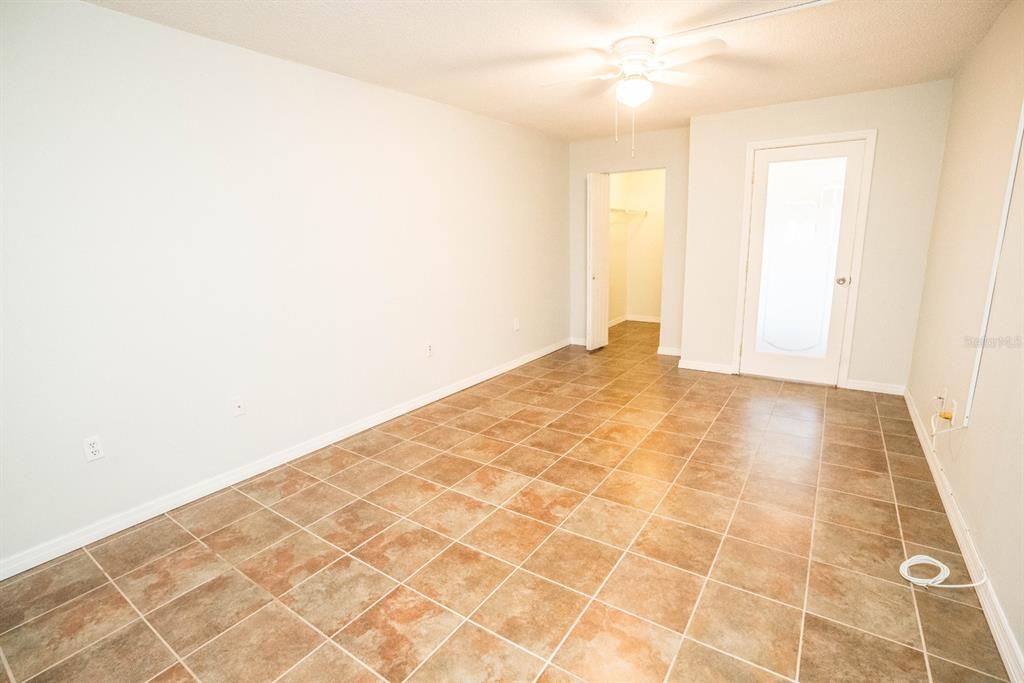 Bedroom #1 has Walk-in Closet and Laundry  Room access