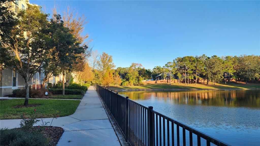 Sidewalk to front entry