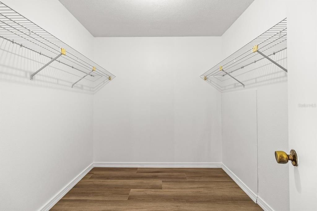 Primary Walk-in Closet