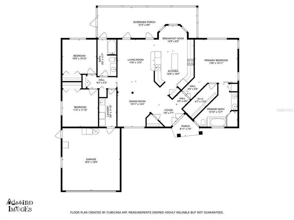 На продажу: $299,000 (3 спален, 2 ванн, 1744 Квадратных фут)