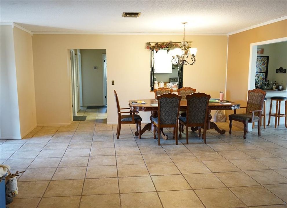 living and dining room