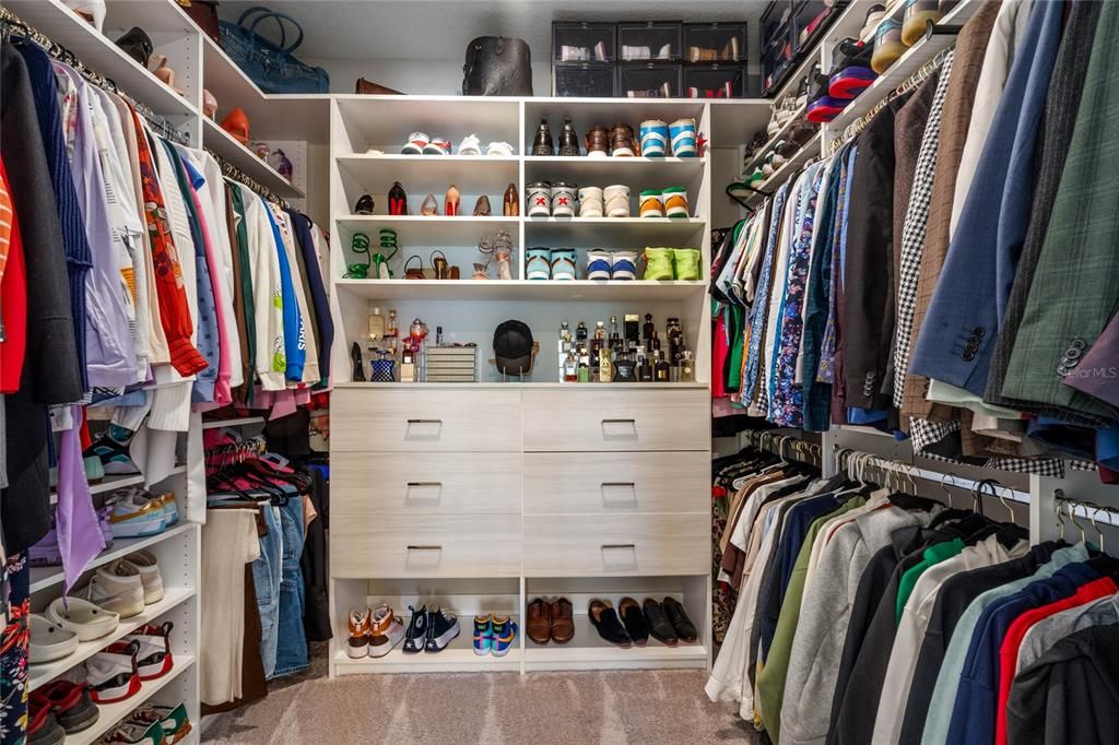 Primary Walk-In Closet