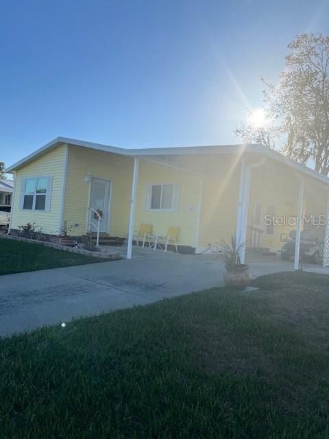 Front Entrance to Property from Carport