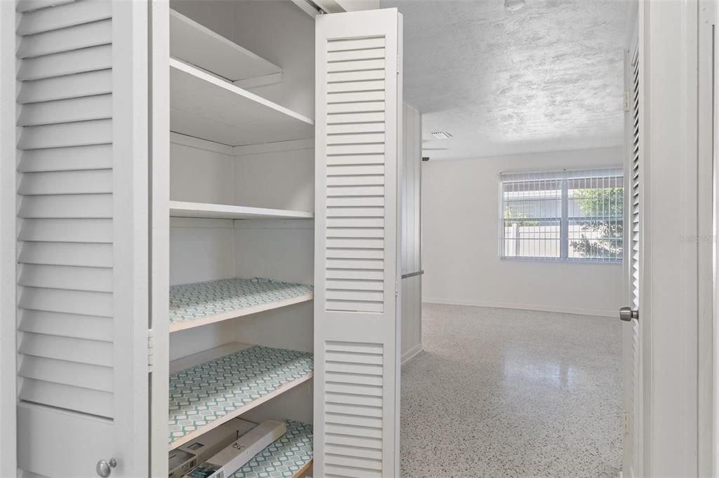 Large Closet in the Hallway