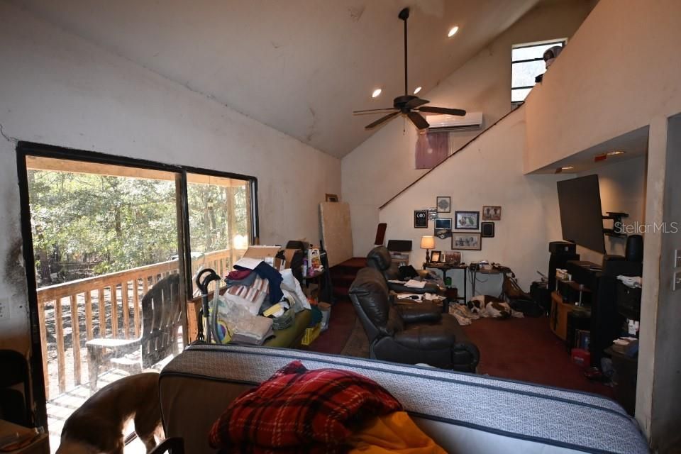 LIVING ROOM ENTRANCE FROM SLIDING DOORS