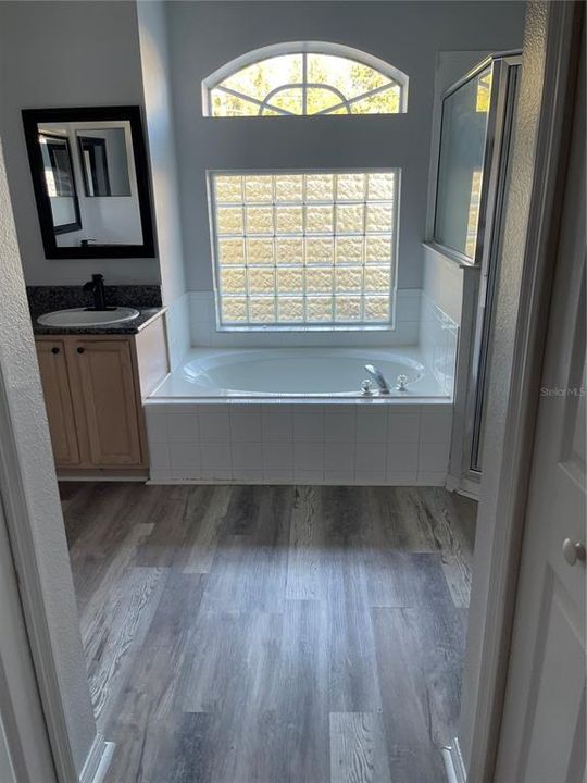 Master Bathroom Garden Tub