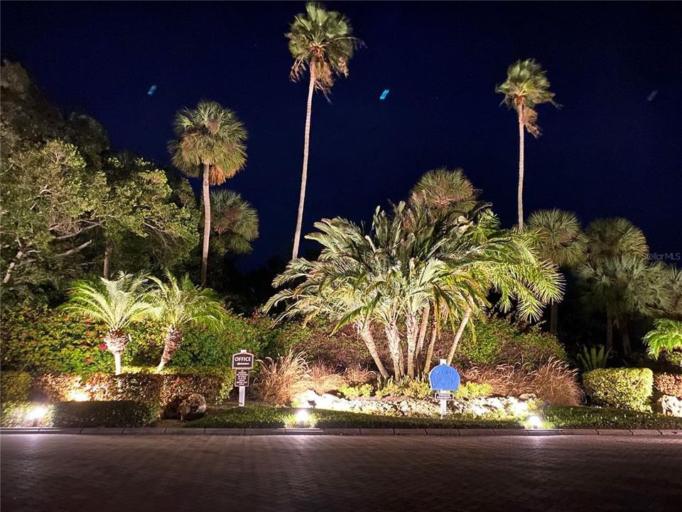 Windward Bay Entry at Night