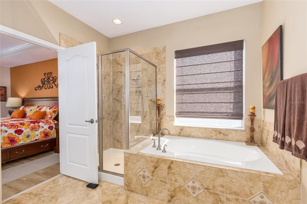 Closet pantry adds additional storage space for food and appliances.