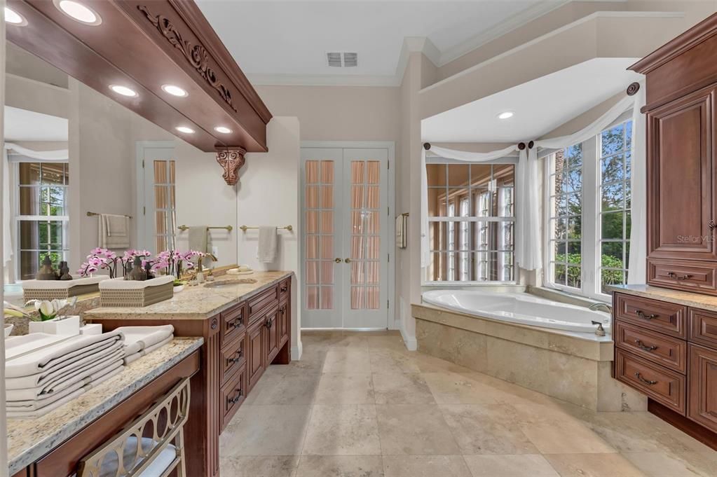 Master Suite Water Closet with wash sink