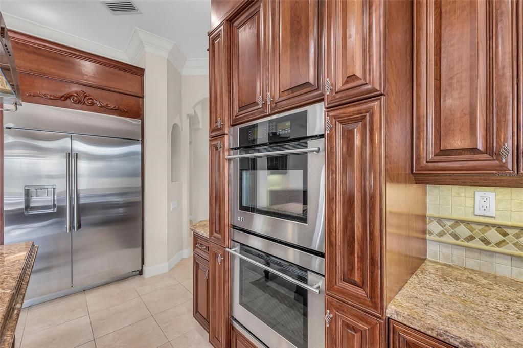 Kitchen View with view to Family Room/Living Room