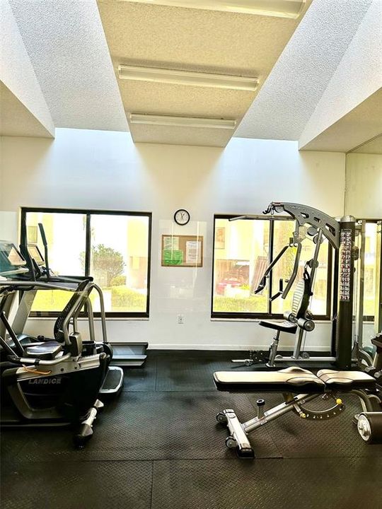 Fitness Room in clubhouse