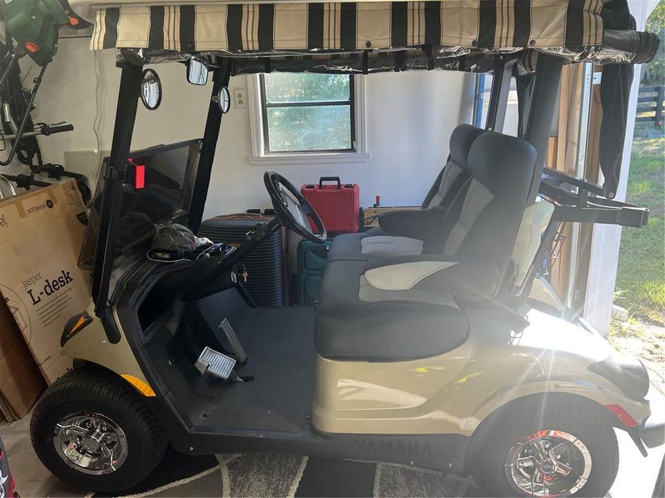 Included Golf Cart