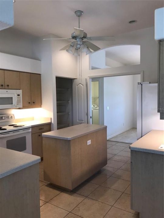 kitchen with island